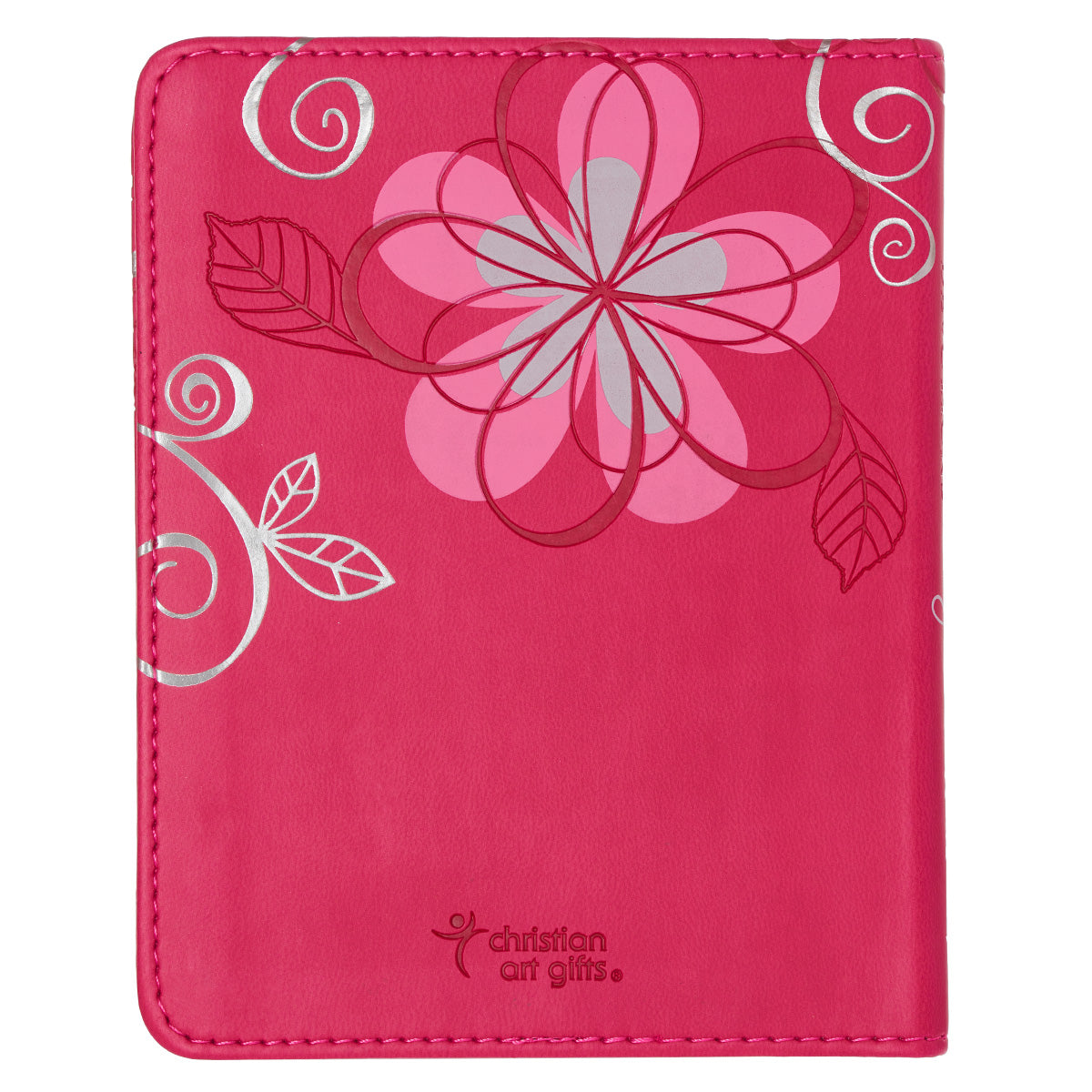 The One-Minute Devotions for Girls Pink Faux Leather Devotional - The Christian Gift Company