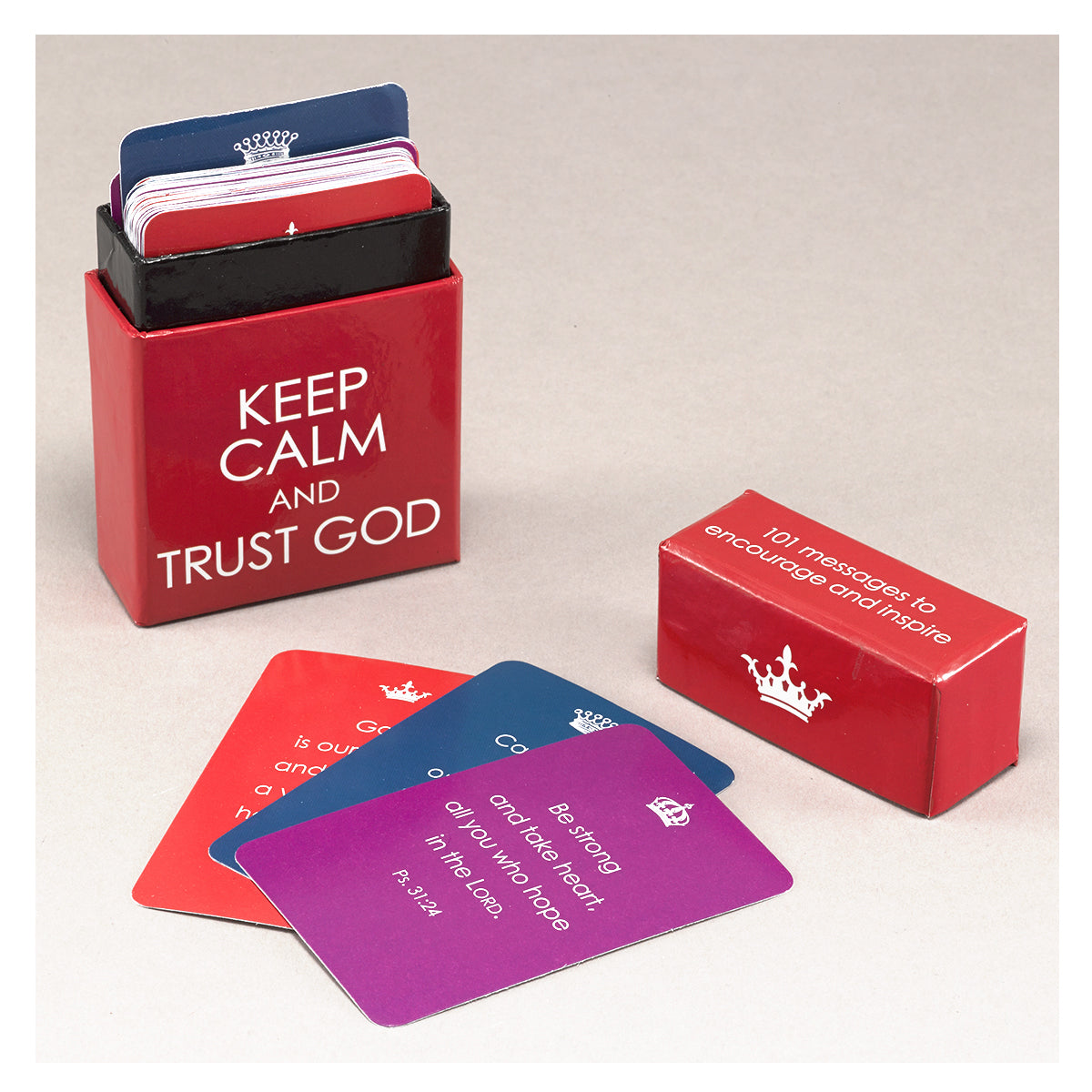 Keep Calm and Trust God Box of Blessings - The Christian Gift Company