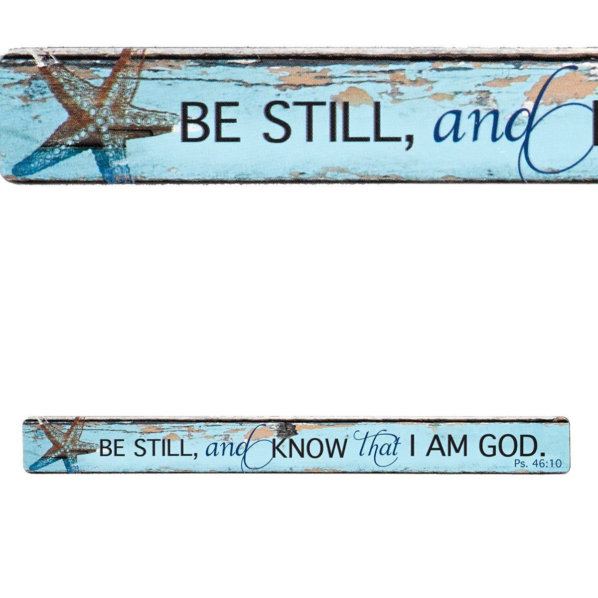 Be Still Magnetic Strip - Psalm 46:10 - The Christian Gift Company