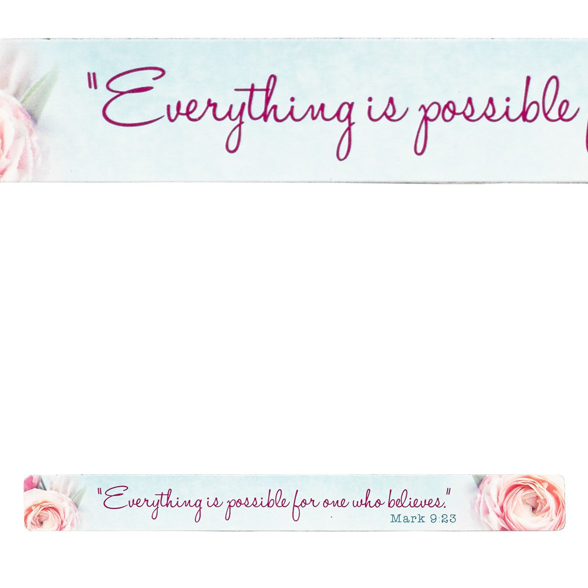 Everything is Possible Magnetic Strip - Mark 9:23 - The Christian Gift Company