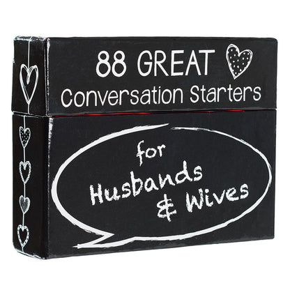 88 Great Conversation Starters For Husbands & Wives - The Christian Gift Company