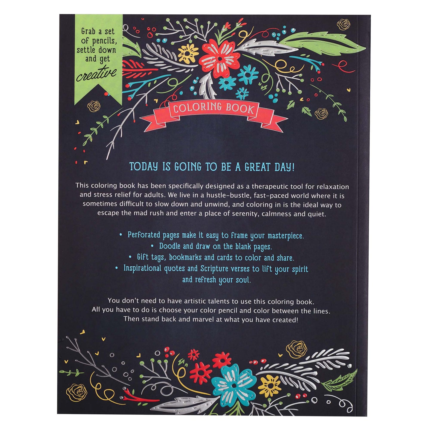Today is Going to be a Great Day Colouring Book - The Christian Gift Company