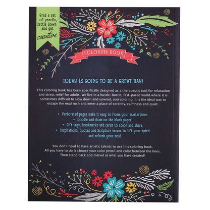 Today is Going to be a Great Day Colouring Book - The Christian Gift Company