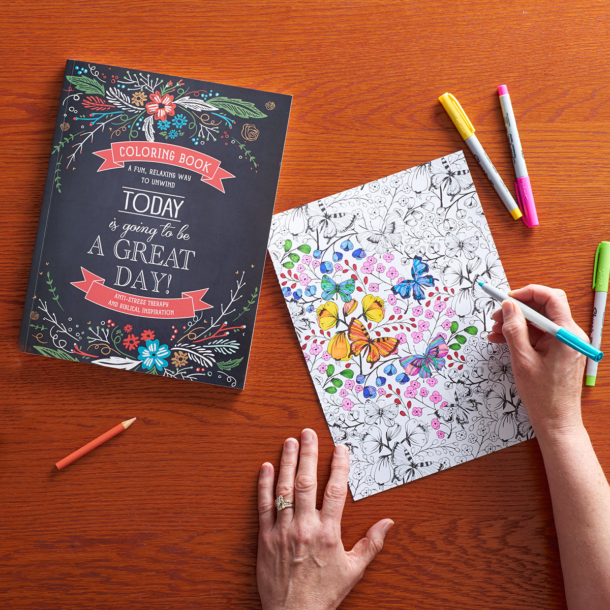Today is Going to be a Great Day Colouring Book - The Christian Gift Company