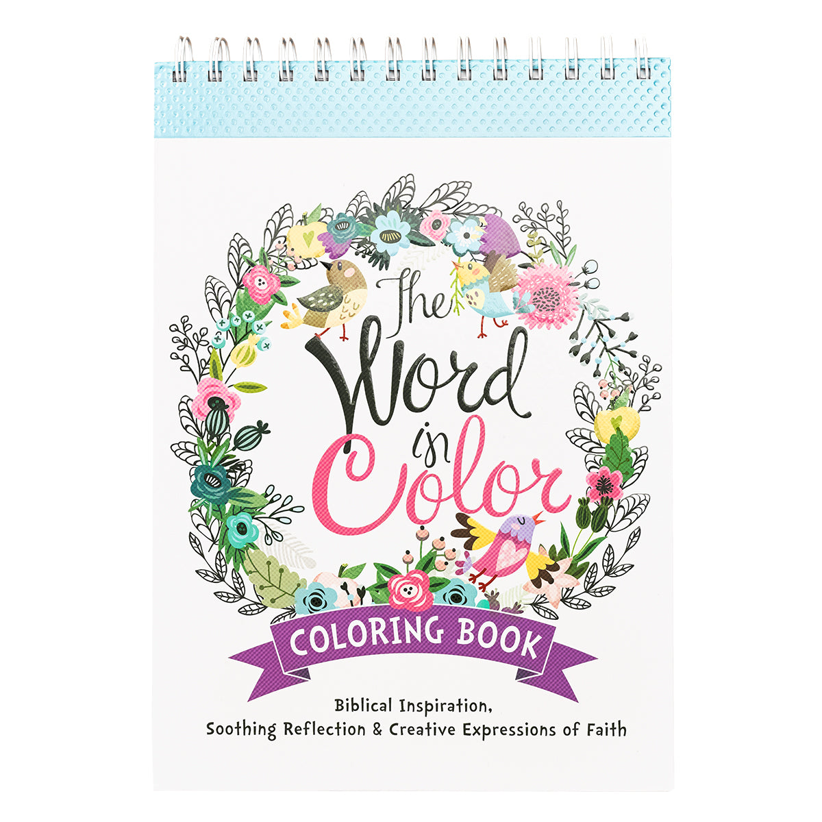 The Word in Color Wirebound Colouring Book - The Christian Gift Company