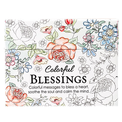 Colorful Blessings Colouring Cards - The Christian Gift Company