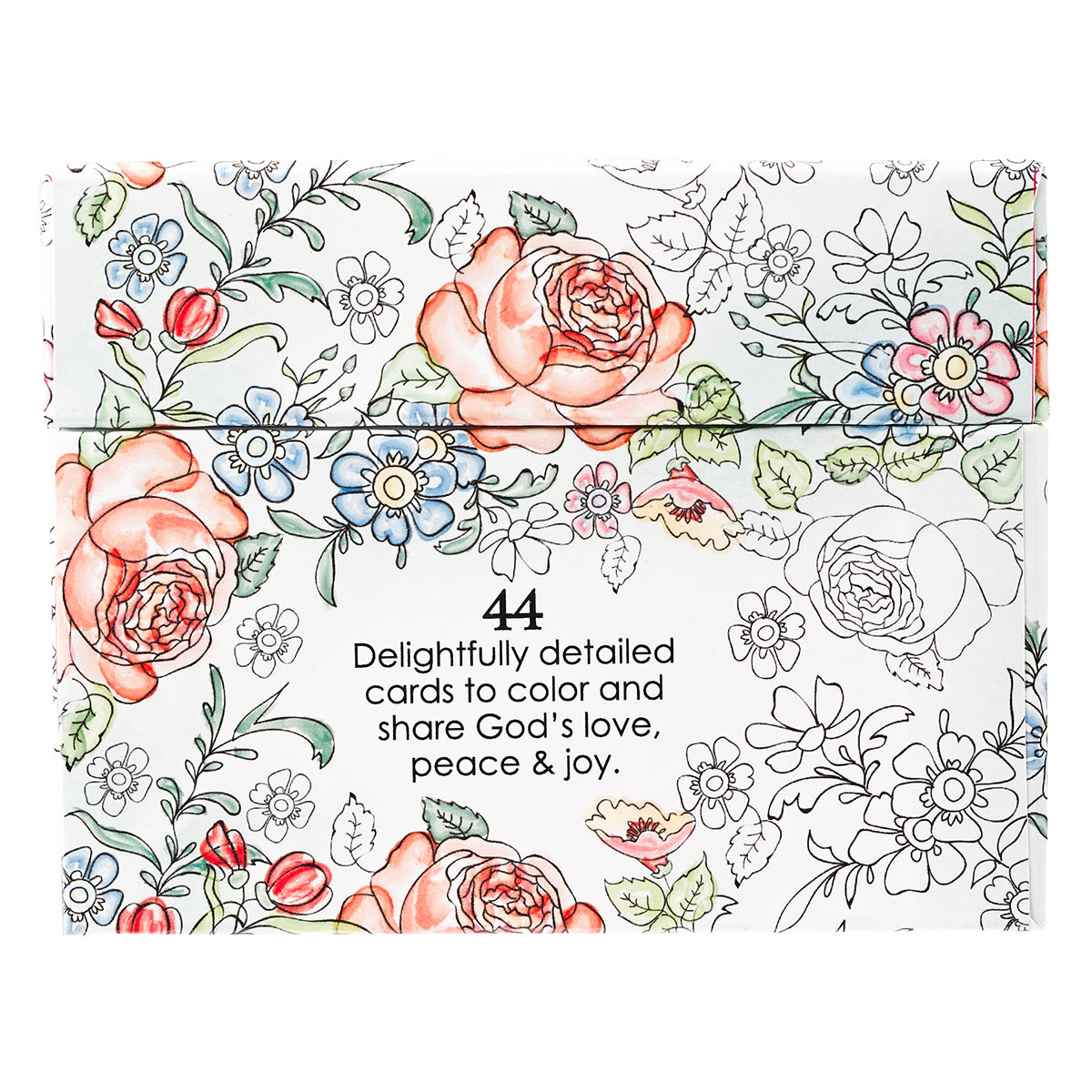 Colorful Blessings Colouring Cards - The Christian Gift Company