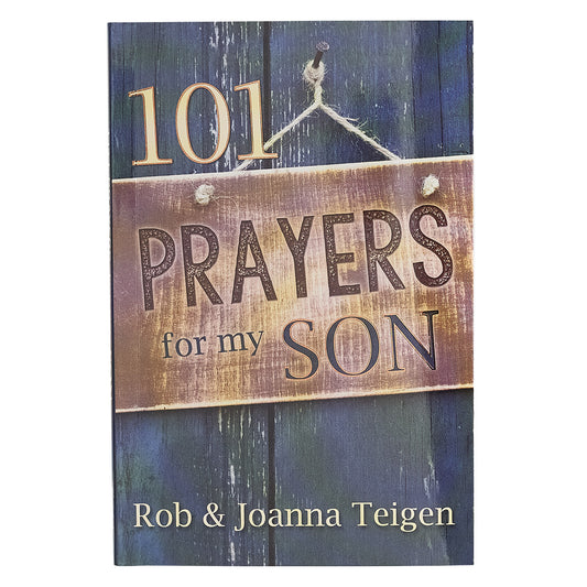 Gift Book 101 Prayers for My Son Softcover - The Christian Gift Company