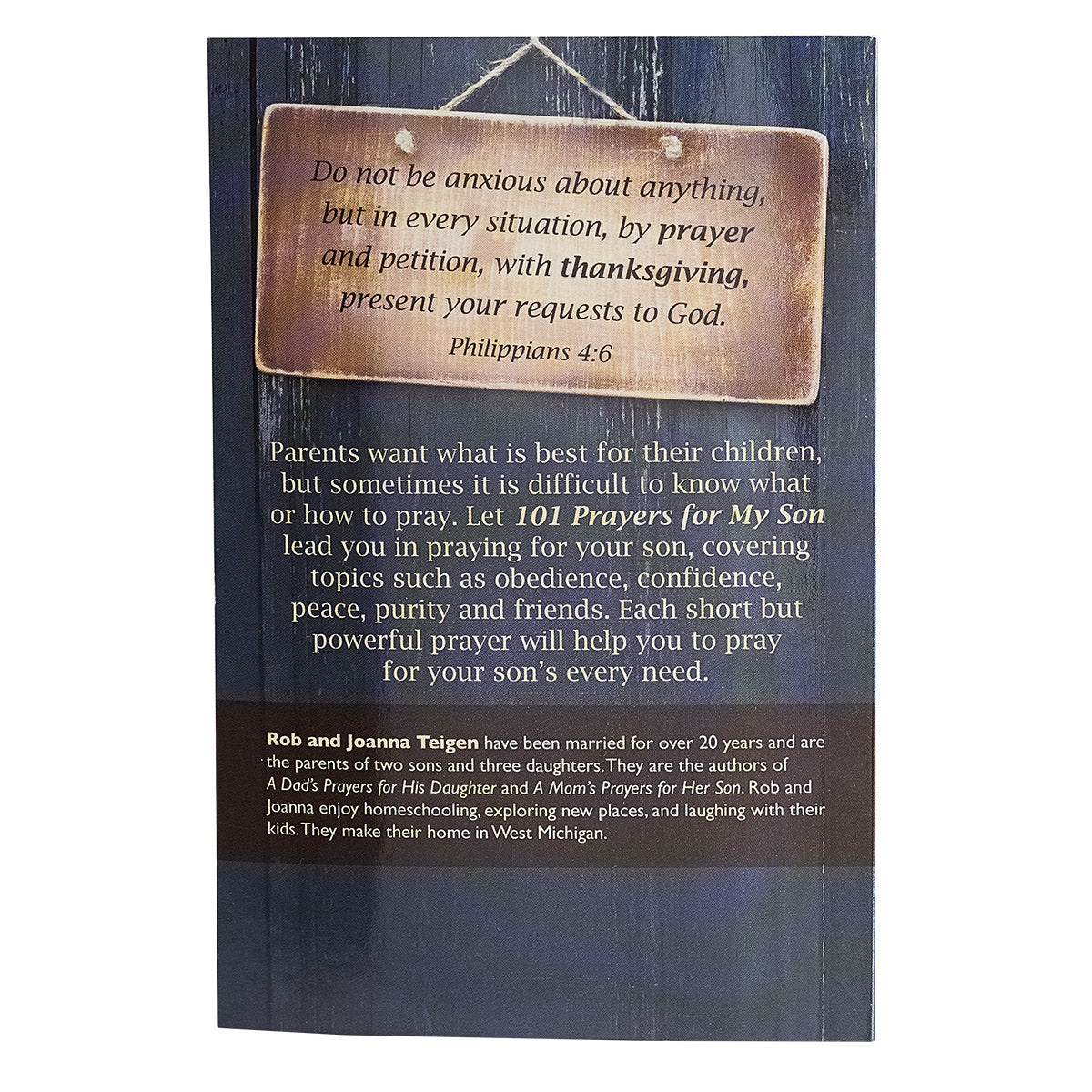 Gift Book 101 Prayers for My Son Softcover - The Christian Gift Company