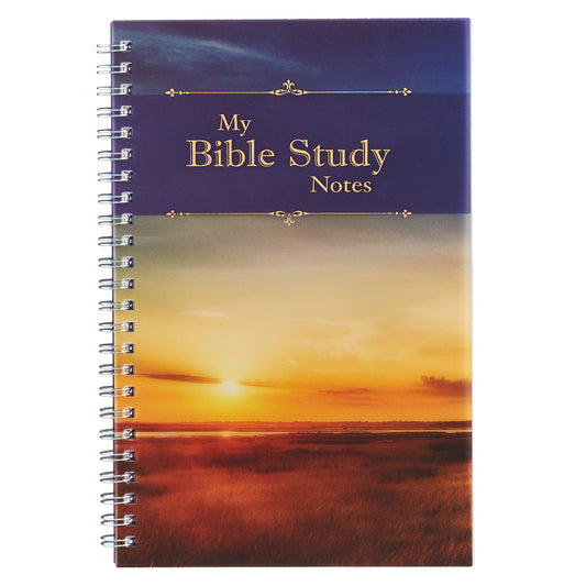 My Bible Study Notes Wirebound Notebook - The Christian Gift Company