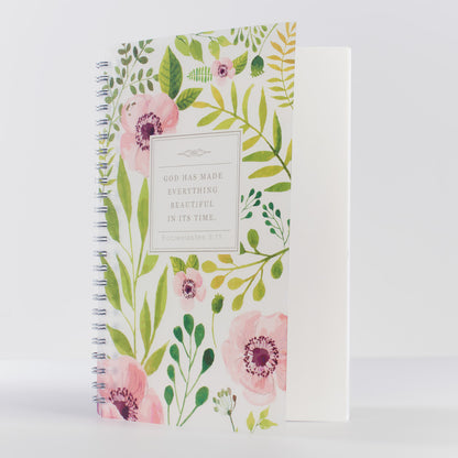 Everything Beautiful Wirebound Notebook - Ecclesiastes 3:11 - The Christian Gift Company