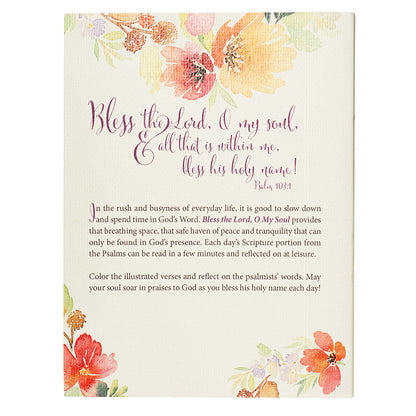 Bless the Lord, O My Soul Colouring Devotional - Psalms - The Christian Gift Company