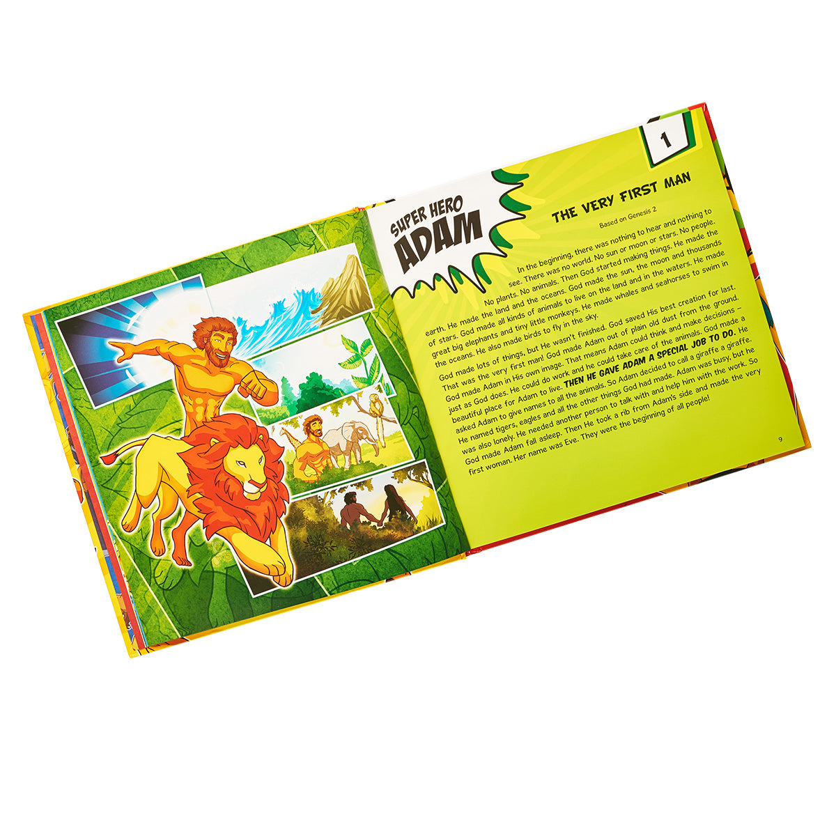 Super Heroes Storybook - The Christian Gift Company