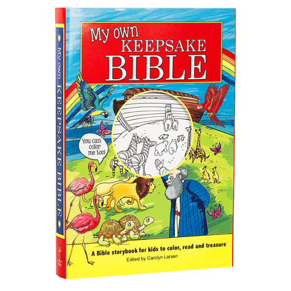 My Own Keepsake Bible: Children's Coloring Bible - The Christian Gift Company