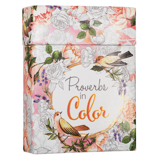 Proverbs in Color Colouring Cards - The Christian Gift Company