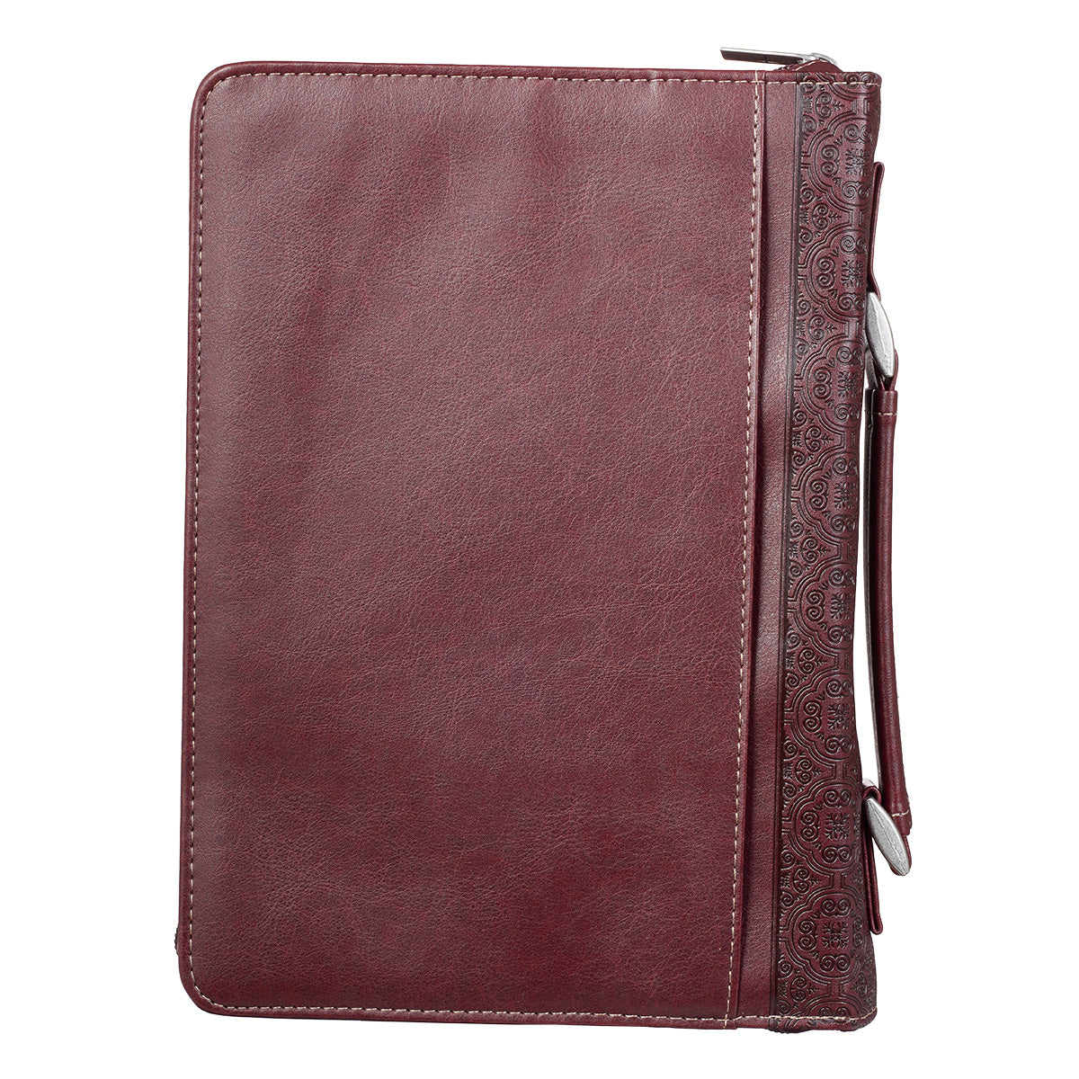 The Lord's Prayer Brown Two-tone Faux Leather Classic Bible Cover - The Christian Gift Company