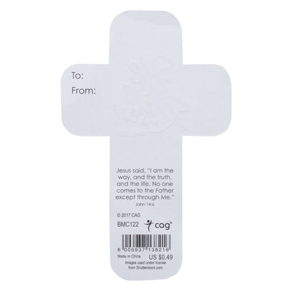 He is Risen Cross Bookmark - Matthew 28:6 - The Christian Gift Company