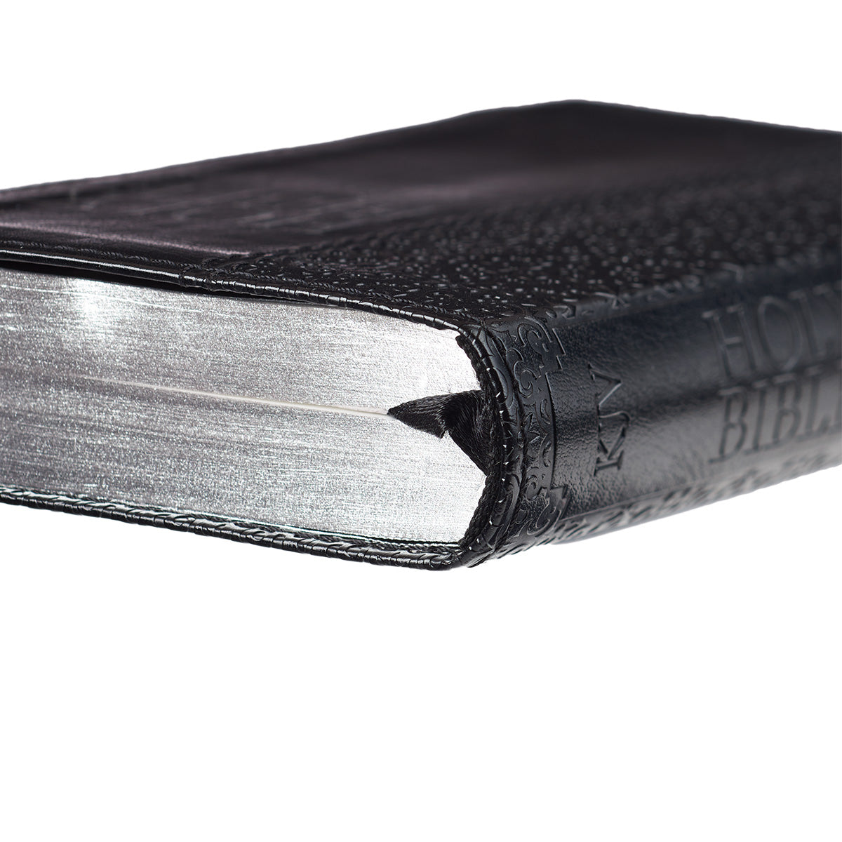 Black Faux Leather King James Version Pocket Bible - The Christian Gift Company