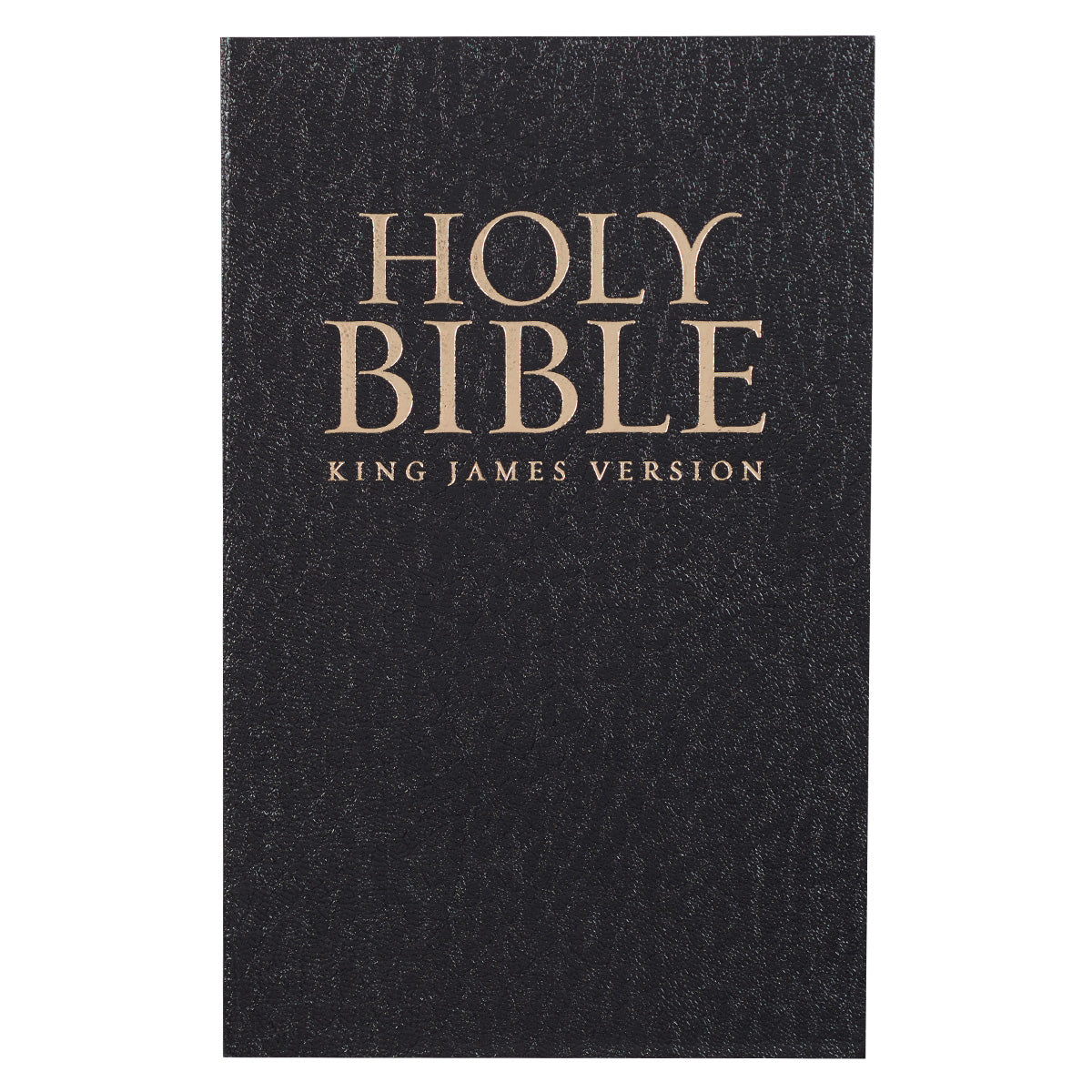 Black Softcover King James Version Gift and Award Bible - The Christian Gift Company