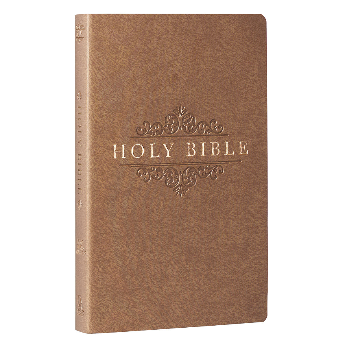 Tan Faux Leather Softcover King James Version Gift and Award Bible - The Christian Gift Company