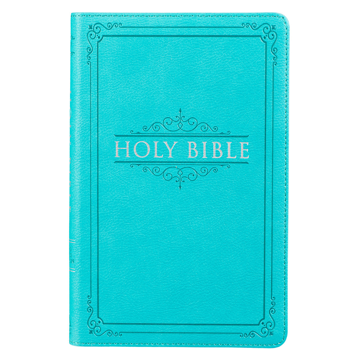 Teal Faux Leather King James Version Gift Edition Bible - The Christian Gift Company