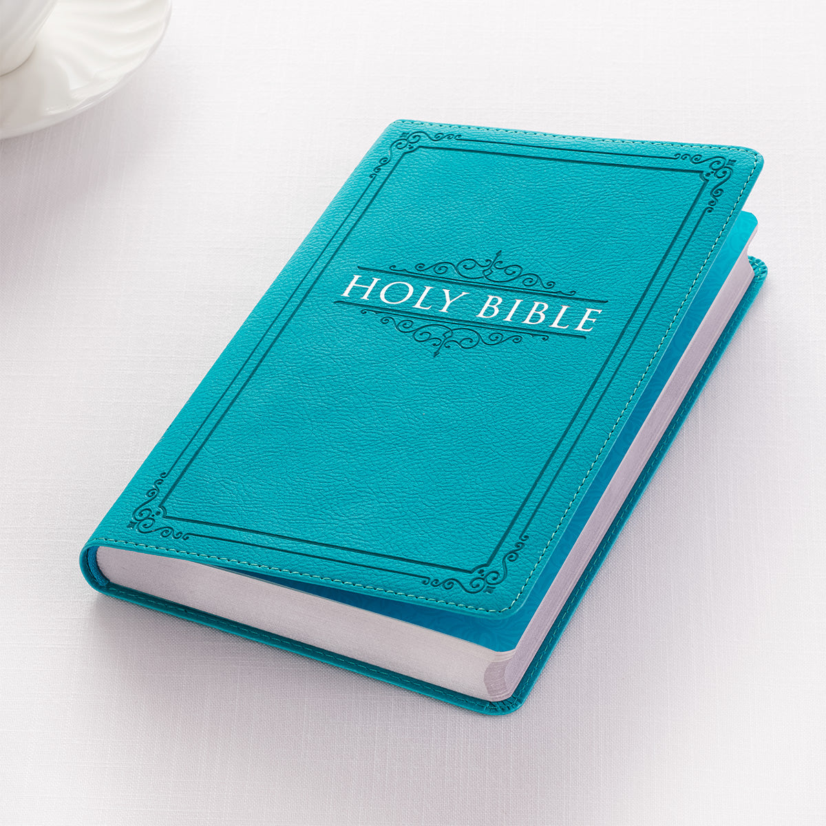 Teal Faux Leather King James Version Gift Edition Bible - The Christian Gift Company