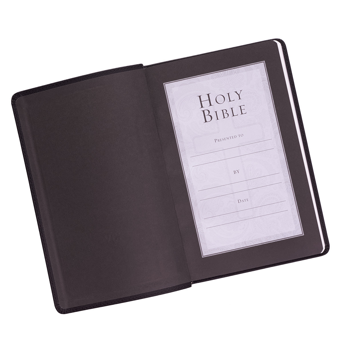 Black Faux Leather King James Version Gift Edition Bible - The Christian Gift Company