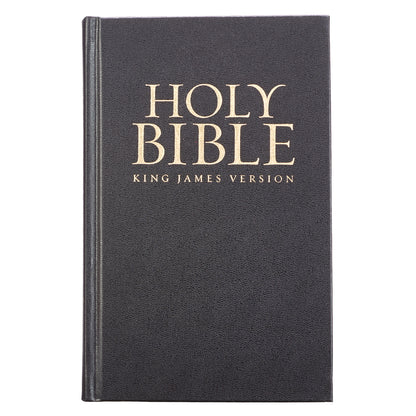 Black Hardcover King James Version Pew and Worship Bible - The Christian Gift Company