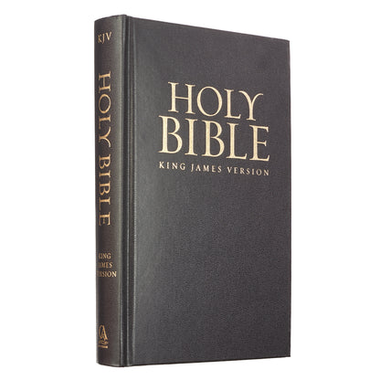 Black Hardcover King James Version Pew and Worship Bible - The Christian Gift Company