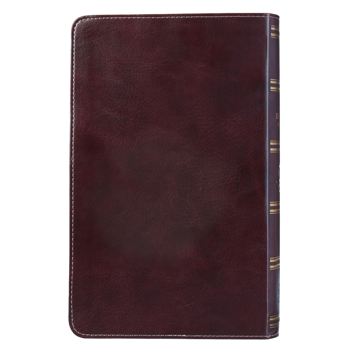 Burgundy and Pink Faux Leather Giant Print Standard-size King James Version Bible - The Christian Gift Company