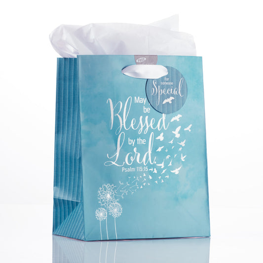 May You Be Blessed - Psalm 115:15 Medium Gift Bag - The Christian Gift Company