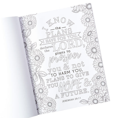 Faith Hope Love Colouring Book - The Christian Gift Company