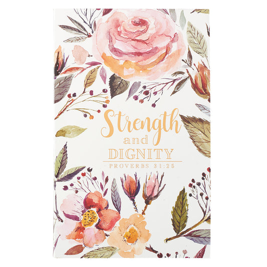 Strength and Dignity Flexcover Journal - Proverbs 31:25 - The Christian Gift Company