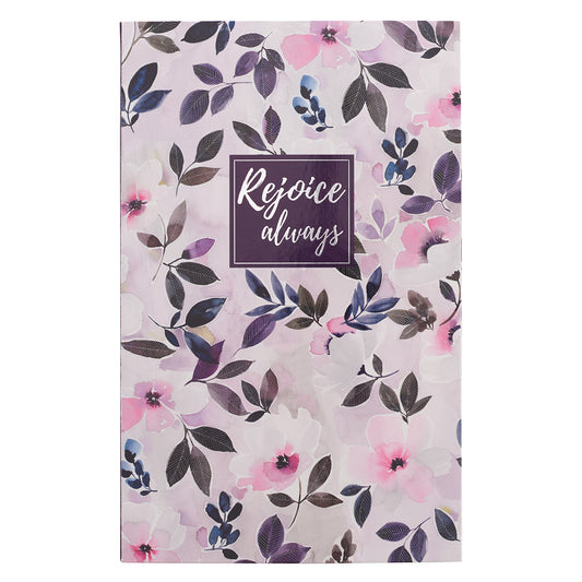 Journal Flexcover Rejoice Always Ps. 118:24 - The Christian Gift Company