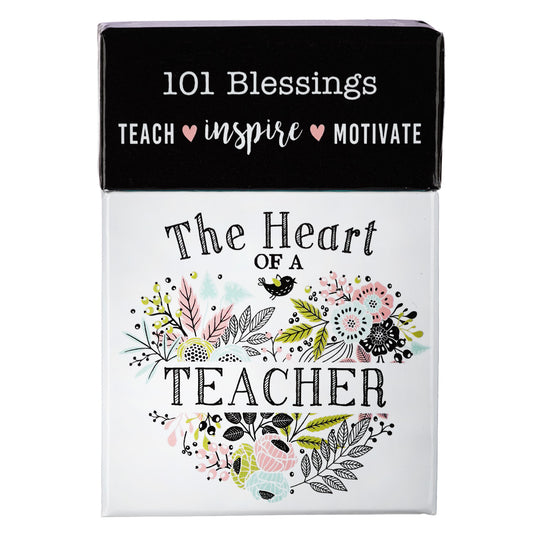 The Heart of a Teacher Box of Blessings - The Christian Gift Company