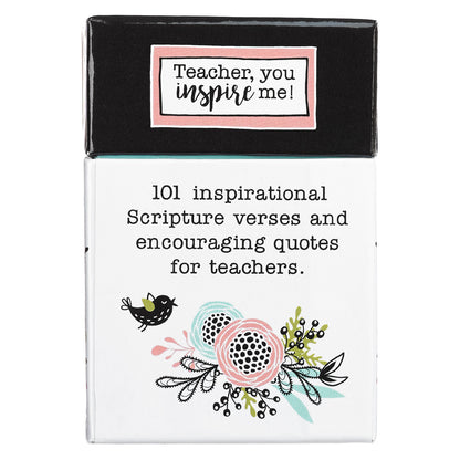 The Heart of a Teacher Box of Blessings - The Christian Gift Company