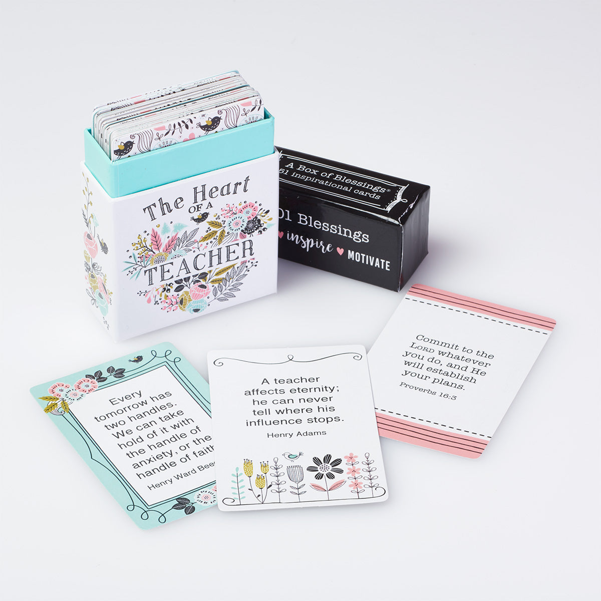 The Heart of a Teacher Box of Blessings - The Christian Gift Company