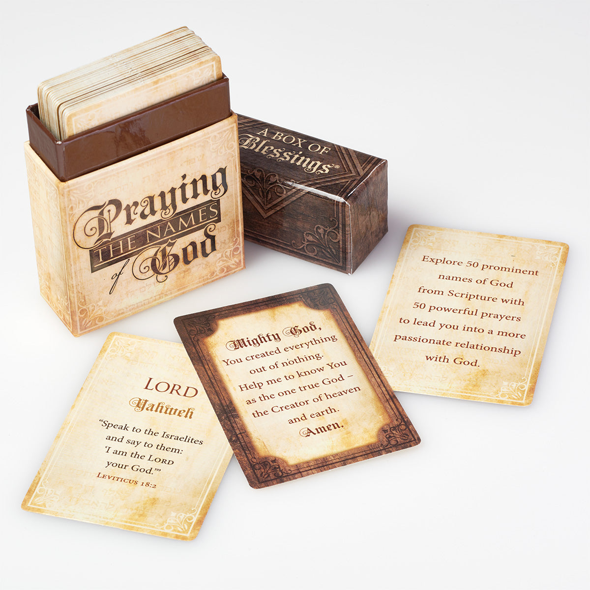 Praying the Names of God Box of Blessings - The Christian Gift Company