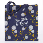 Be Still and Know Shopping Tote Bag - Psalm 46:10 - The Christian Gift Company