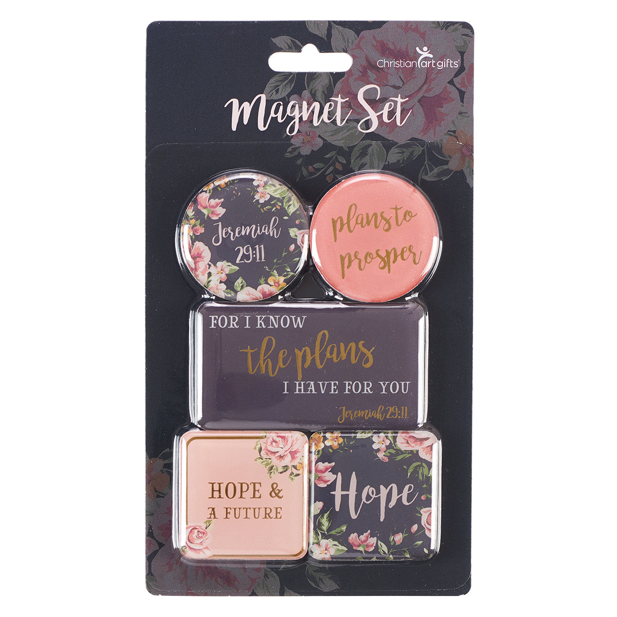 I Know The Plans Magnet Set – Jeremiah 29:11 - The Christian Gift Company