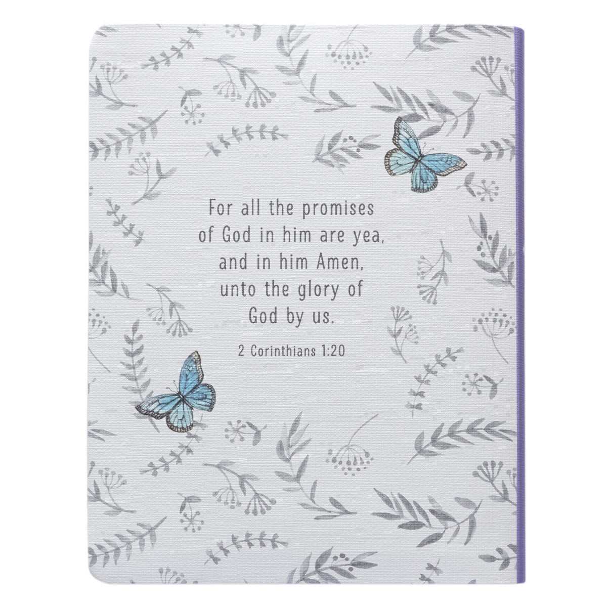 Purple Faux Leather Flexcover KJV My Promise Bible - The Christian Gift Company