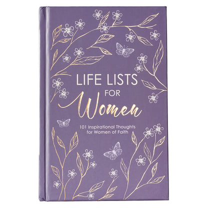 Life Lists for Women Gift Book - The Christian Gift Company
