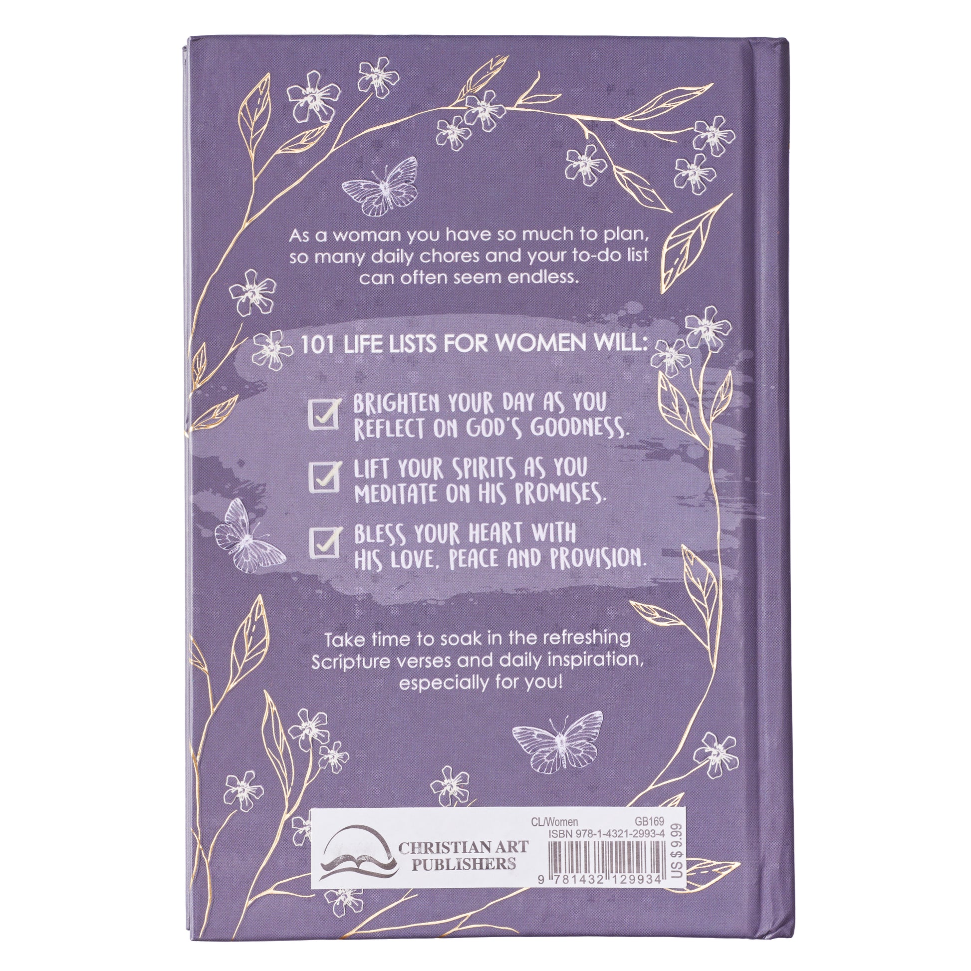 Life Lists for Women Gift Book - The Christian Gift Company