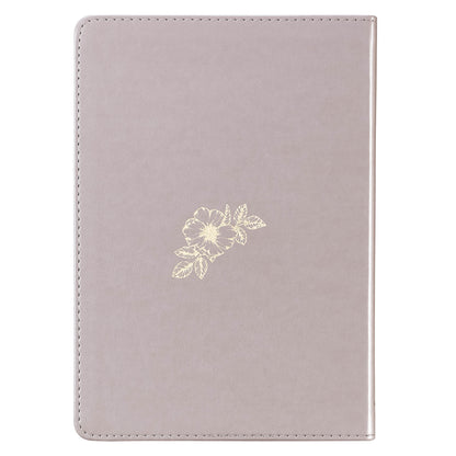 Strength & Dignity Slimline Taupe Faux Leather Journal – Proverbs 31:25 - The Christian Gift Company
