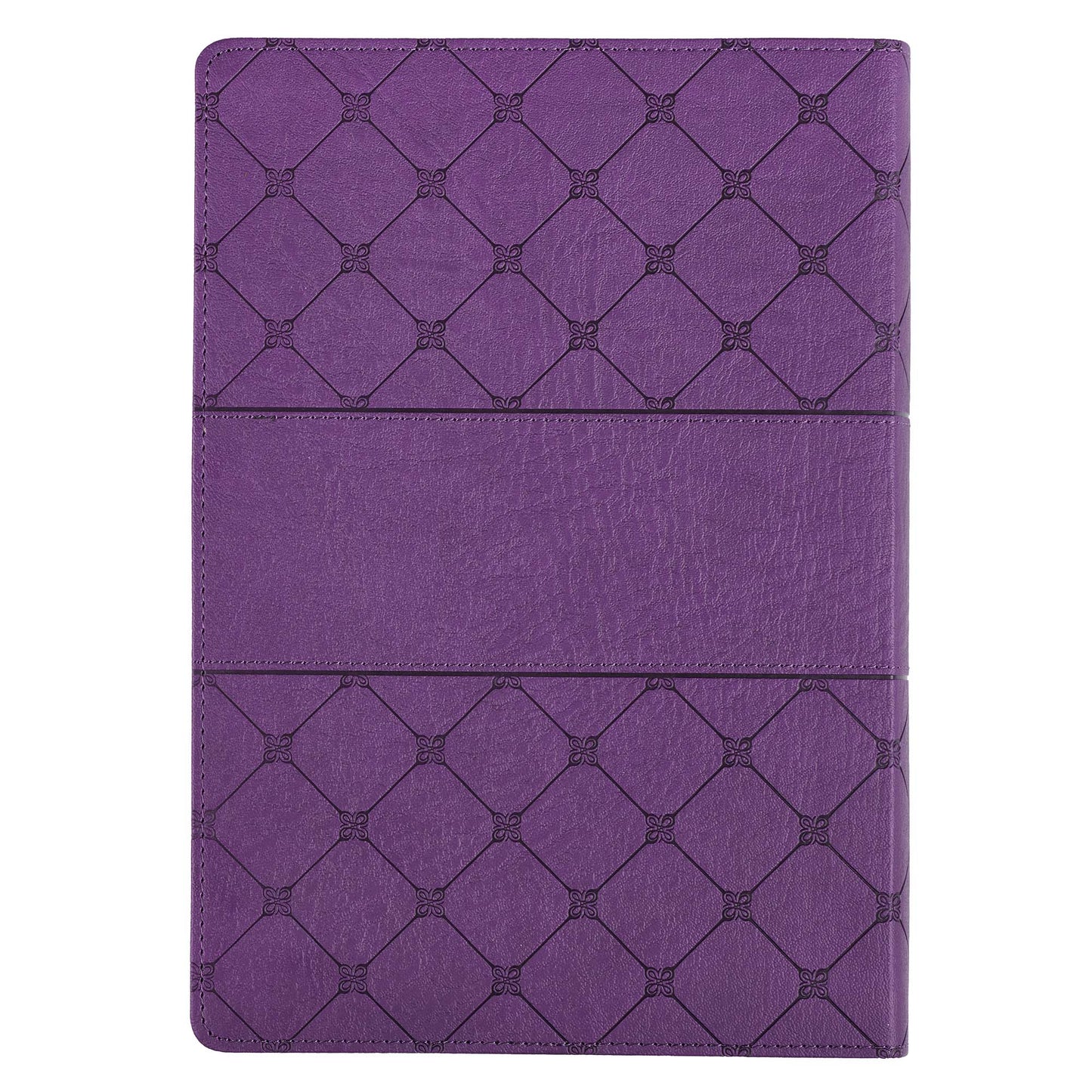 Purple Faux Leather Super Giant Print King James Version Bible - The Christian Gift Company