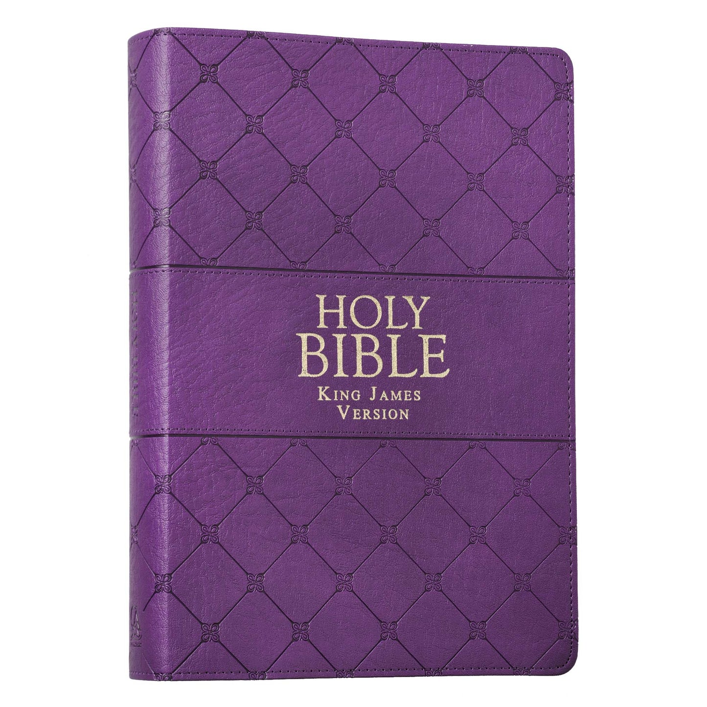 Purple Faux Leather Super Giant Print King James Version Bible - The Christian Gift Company