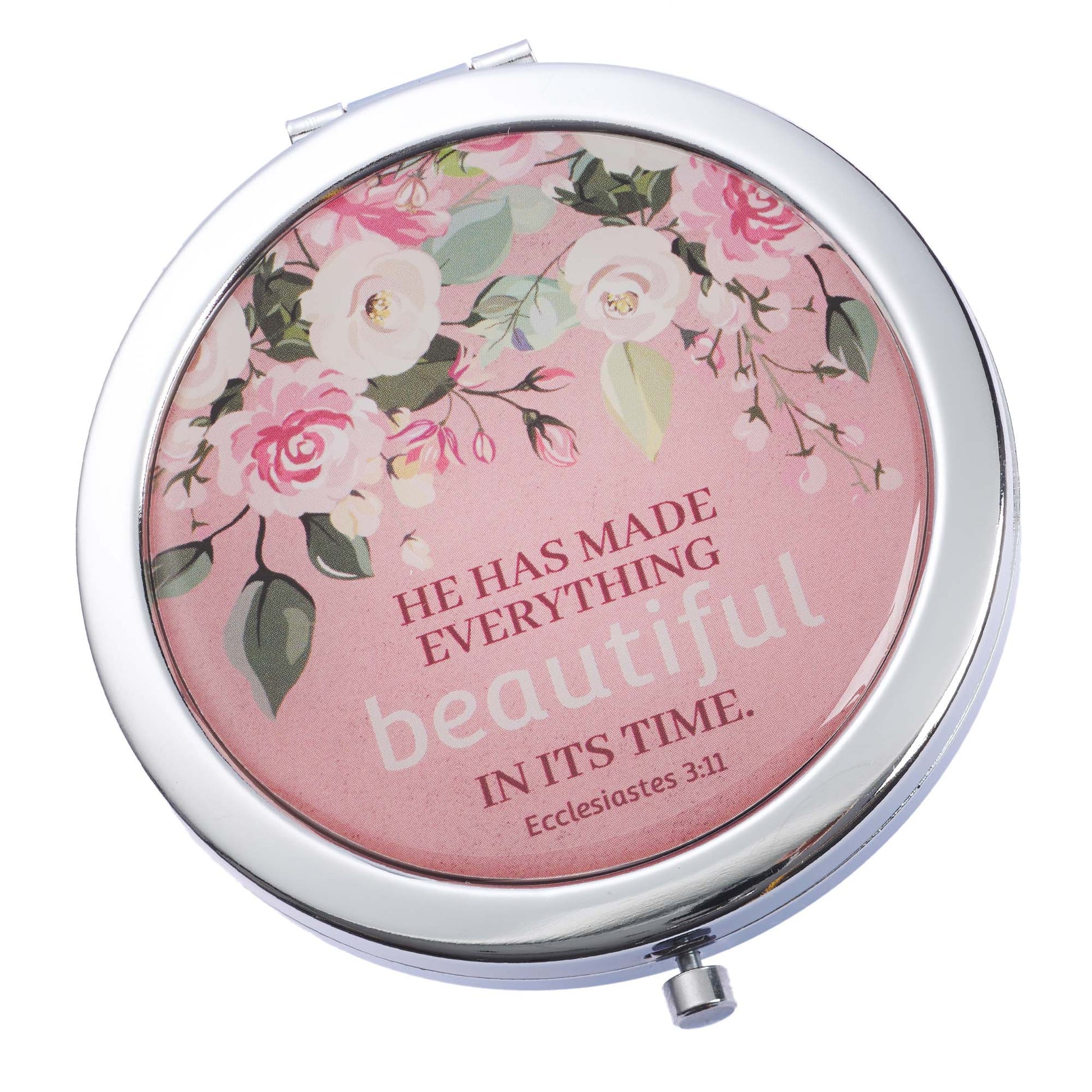 Beautiful In Its Time Compact Mirror - Ecclesiastes 3:11 - The Christian Gift Company