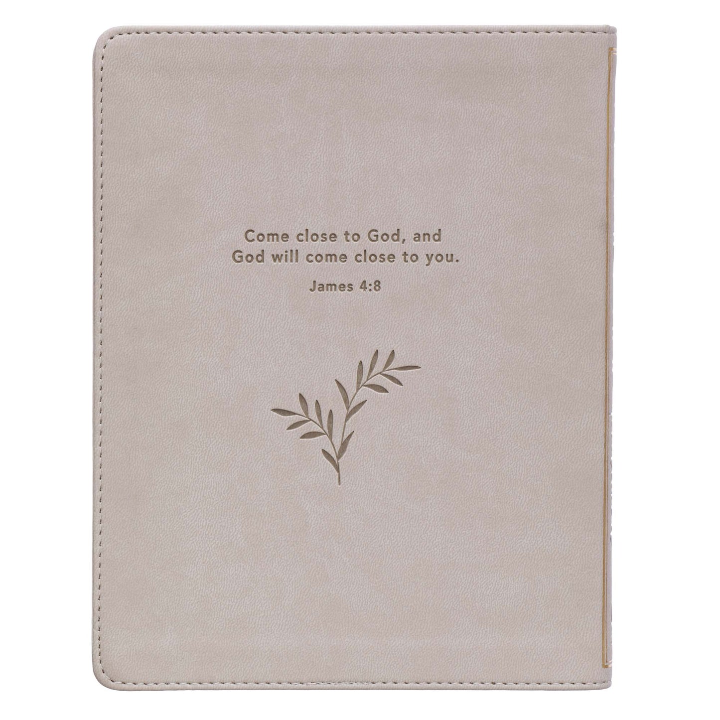 My Quiet Time Devotional Cappuccino Faux Leather Edition - The Christian Gift Company