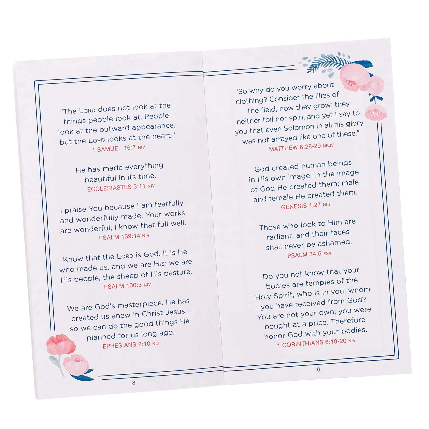 Promises From God For Women Red and Blue Promise Book - The Christian Gift Company