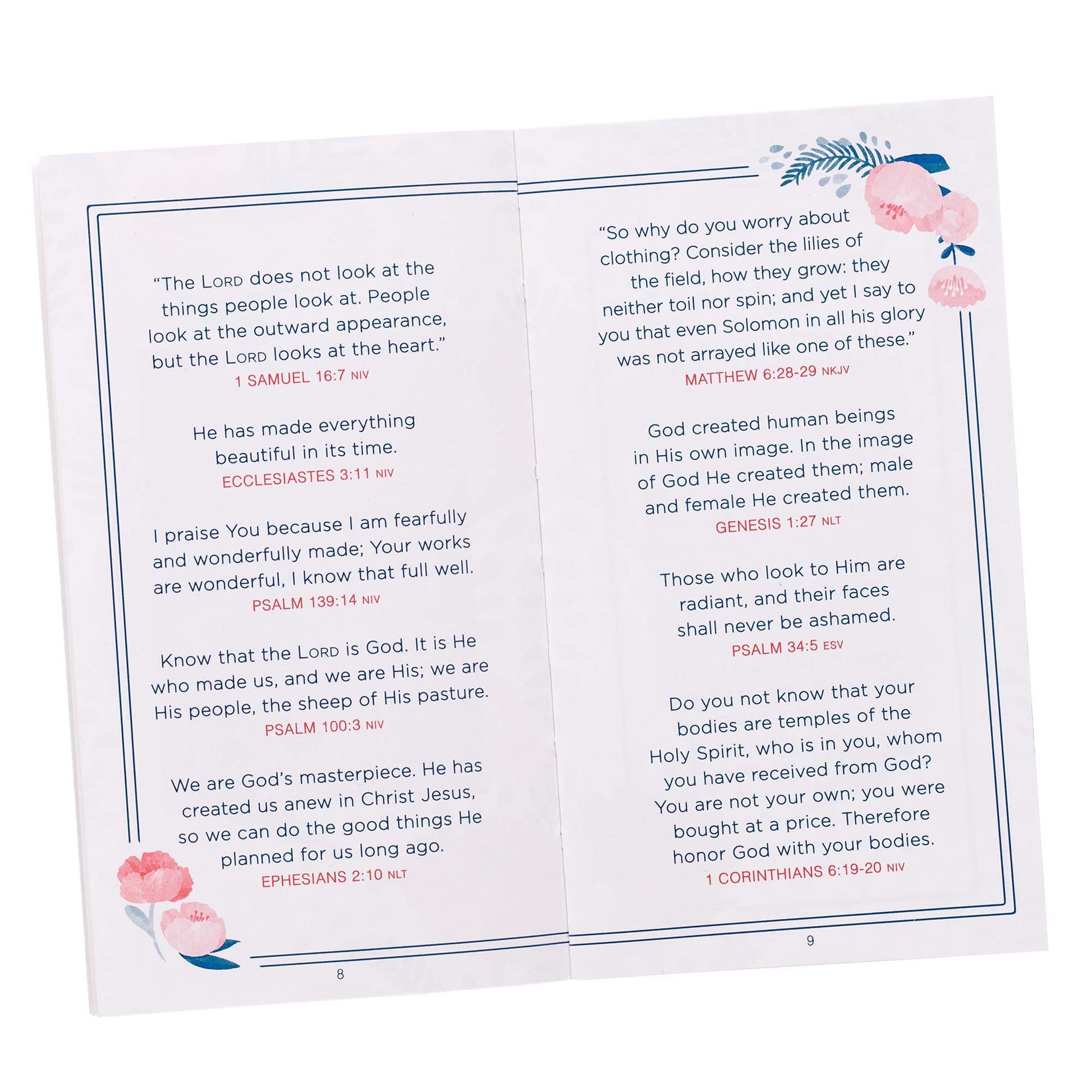 Promises From God For Women Red and Blue Promise Book - The Christian Gift Company